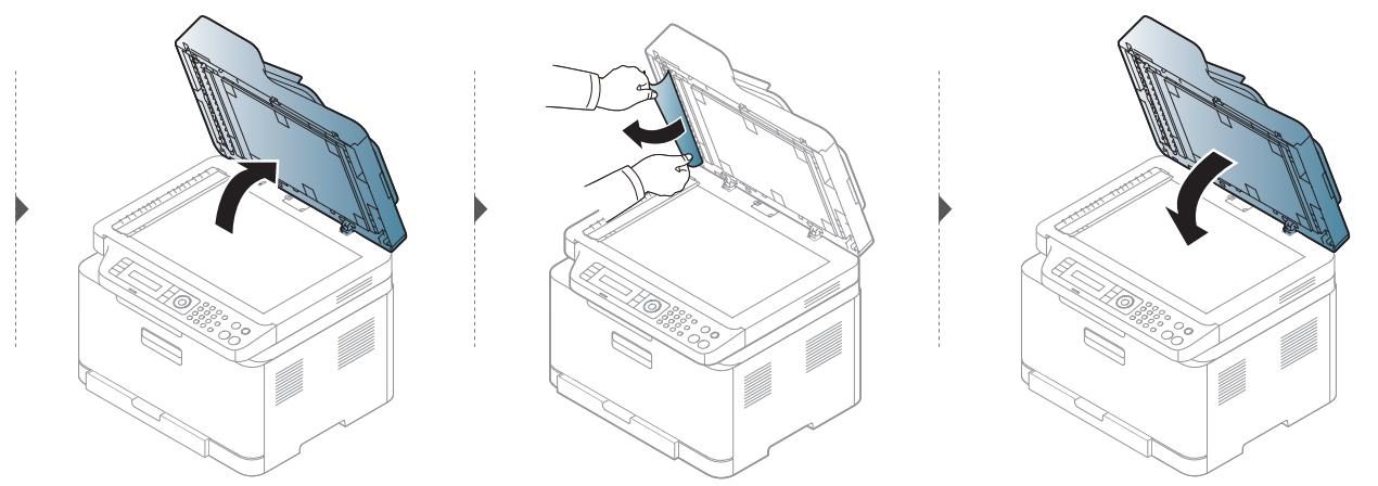 HEWLETT PACKARD MFP 179FNW - Bourrage du papier d'origine dans le scanner - 3
