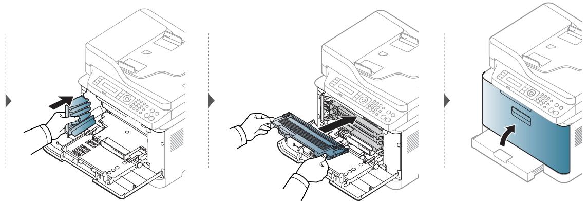 HEWLETT PACKARD MFP 179FNW - Remplacement de l'unité de collecte de toner - 4