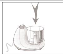 SEB FP5046.07 - Mise en place du bol (4): - 1