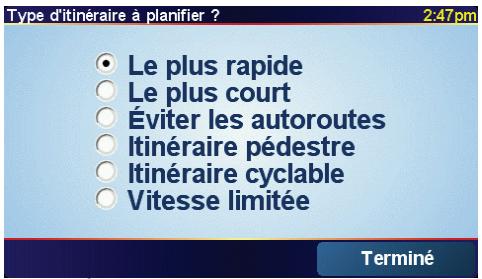 TOMTOM ONE XL - Planification à l'avance - 2