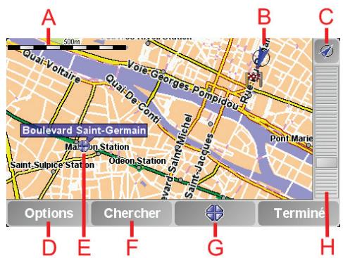 TOMTOM ONE XL - Utiliser la carte - 1