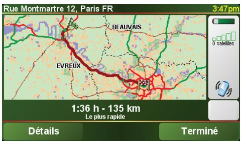TOMTOM ONE XL - Touchez Rue et numéro de rue. - 4