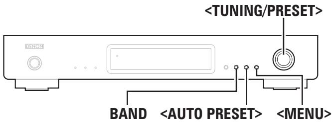 DENON TU-1510 - Symboles utilisés pour indiquer les touches dans ce manuel - 1