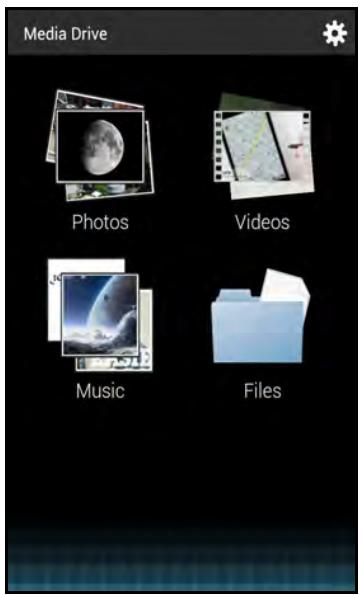 SANDISK COMMECT WIRELESS MEDIA DRIVE - From a Mobile Device - 1