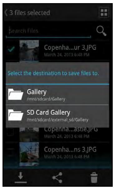 SANDISK COMMECT WIRELESS MEDIA DRIVE - From a memory card: - 1
