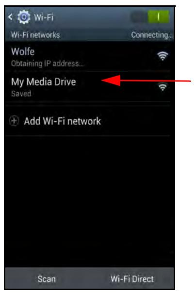 SANDISK COMMECT WIRELESS MEDIA DRIVE - Wi-Fi Name - 4