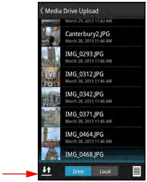 SANDISK COMMECT WIRELESS MEDIA DRIVE - Downloading Files From a Memory Card - 5
