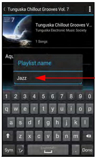 SANDISK COMMECT WIRELESS MEDIA DRIVE - Creating a Playlist - 6