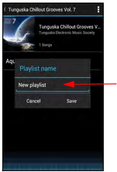 SANDISK COMMECT WIRELESS MEDIA DRIVE - Creating a Playlist - 5