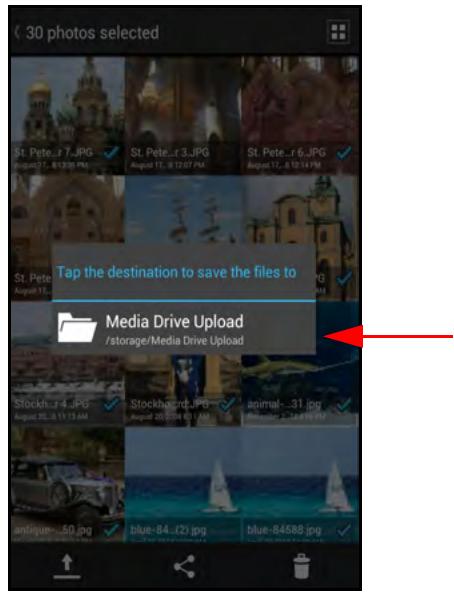 SANDISK COMMECT WIRELESS MEDIA DRIVE - From a Mobile Device - 5