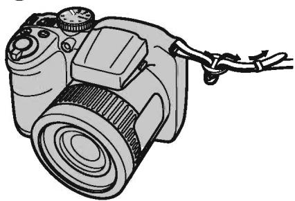 FUJIFILM S4600+HOUSSE+SD 8GO - Fixation de la dragonne - 2