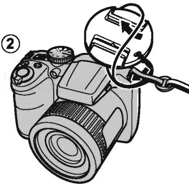 FUJIFILM S4600+HOUSSE+SD 8GO - Le capuchon d'objectif - 3