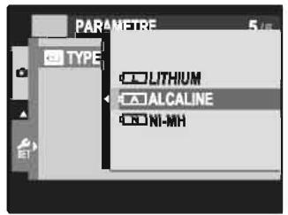 FUJIFILM S4600+HOUSSE+SD 8GO - Choix du type de piles - 1