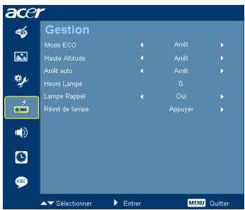 ACER H5360BD - Gestion - 1