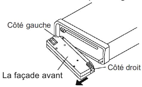 TAKARA CDU 1553 - Comment enlever la façon avant - 2