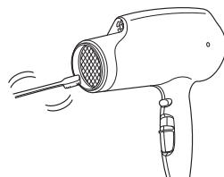 PANASONIC NA65 - Entretien de la sortie d'air - 1