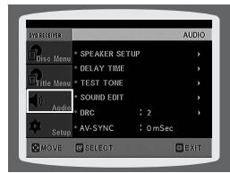 SAMSUNG HT-TP 33 NO/ARG - Configuration de la compression DRC (Compression de la plage dynamique) - 3