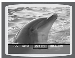 SAMSUNG HT-TP 33 NO/ARG - Utilisation du menu du disque - 4