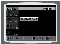 SAMSUNG HT-TP 33 NO/ARG - Configuration du contrôle parental (Niveau de classement) - 6