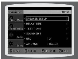 SAMSUNG HT-TP 33 NO/ARG - Configuration du mode des enceintes - 3