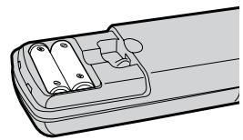 SAMSUNG HT-TP 33 NO/ARG - Insérez les piles de la télécommande - 2
