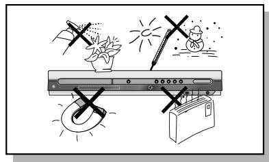 SAMSUNG HT-TP 33 NO/ARG - Précautions - 5