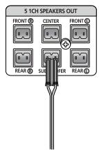 SAMSUNG HT-TP 33 NO/ARG - Panneau arrêté de l'unité principale - 1