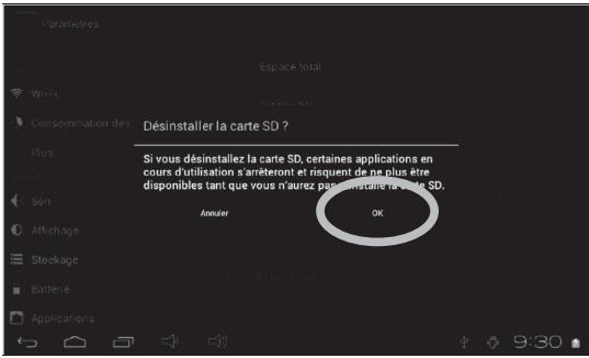 LEXIBOOK TABL.ADVANCE2 - - Retirer la carte mémoire - 2