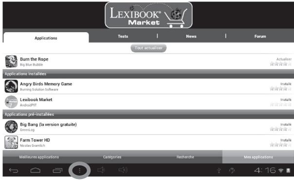 LEXIBOOK TABL.ADVANCE2 - - Creer un compte Lexibook® Market - 1