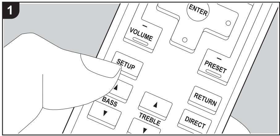 ONKYO TX-8220-S - Menu Setup - 1