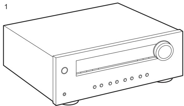 ONKYO TX-8220-S - Ce que contient la boîte - 1