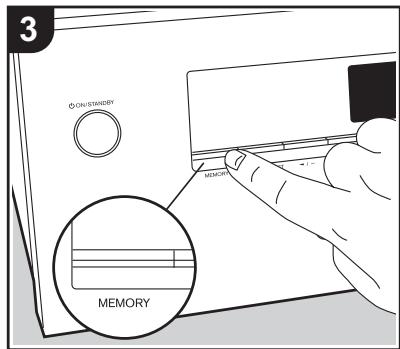 ONKYO TX-8220-S - Mémorisation d'une station - 3