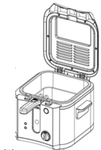 BRANDT FRi25RcobDic - a) Utilisation de la friteuse - 2