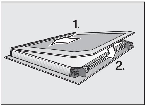 DARTY H5240BPNOIR - Réassembler la porte : - 4