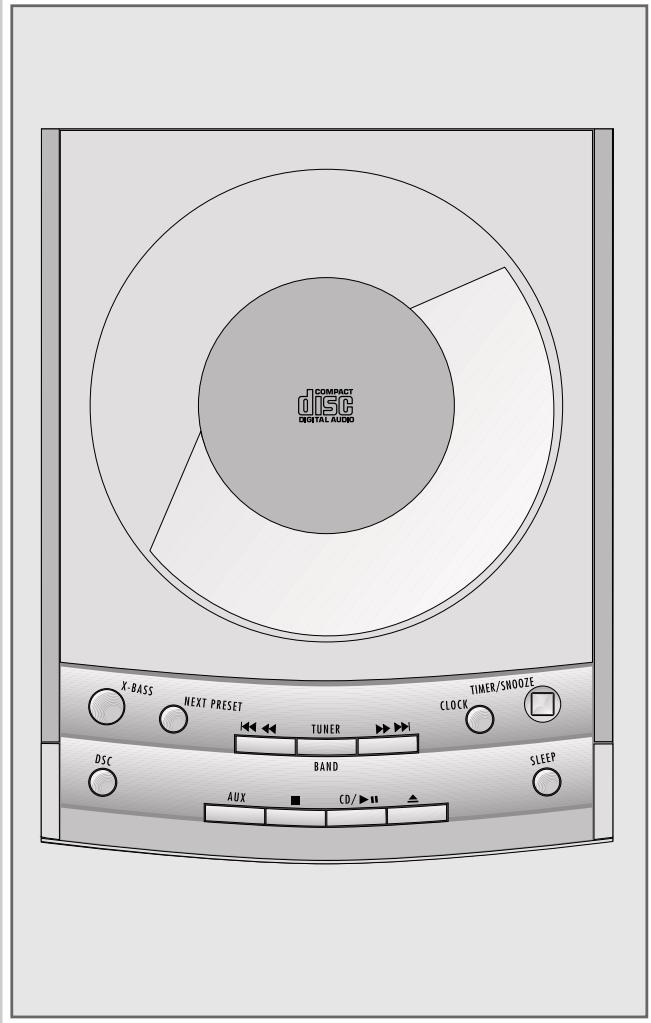 GRUNDIG UMS 5100 - Éléments de commande sur la face supérieure - 1
