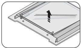 SAMSUNG NV66F2723BS - RETRAIT DES VITRES DE LA PORTE - 3