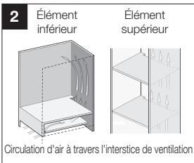 SAMSUNG NV66F2723BS - Installation dans I'élément - 2