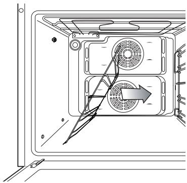 SAMSUNG NV66F2723BS - RETRAIT DES GLISSIÈRES LATERALES - 3