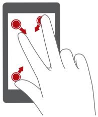 HUAWEI GX8 - Gestes tactiles - 7