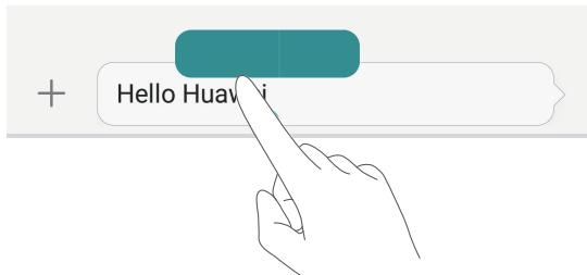 HUAWEI GX8 - Editor un texte - 2