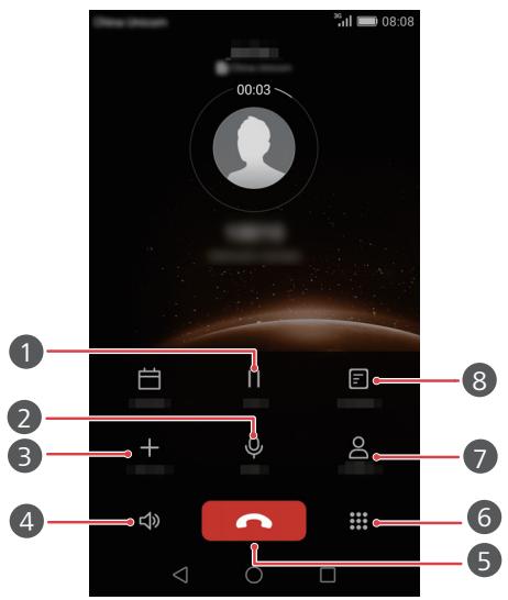 HUAWEI GX8 - Menu appel - 1