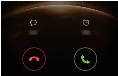 HUAWEI GX8 - Répondre ou rejoeter un appel - 3