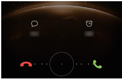 HUAWEI GX8 - Répondre ou rejoeter un appel - 2