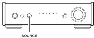 TEAC Ai301DA Silver - Appuyez une fois ou plus sur la touche SOURCE pour selectionner Bluetooth (3). - 3