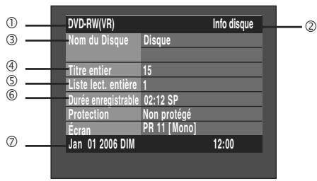 SAMSUNG AK68-01003B-00 - Vérification de l'espace disque disponible (Disc Information) - 1