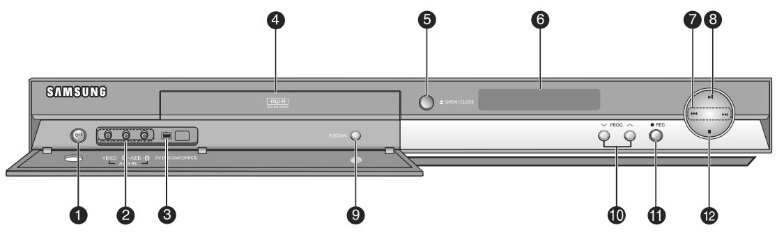 SAMSUNG AK68-01003B-00 - Façade (DVD-R131) - 1