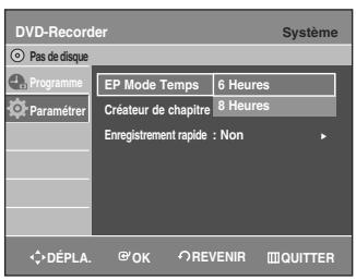 SAMSUNG AK68-01003B-00 - Réglage de l'heure en mode EP - 4