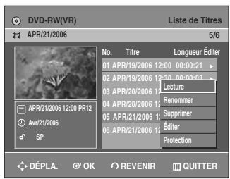 SAMSUNG AK68-01003B-00 - Utilisation de la touche TITLE LIST - 3