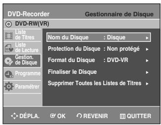 SAMSUNG AK68-01003B-00 - Éditer le nom d'un disque - 7