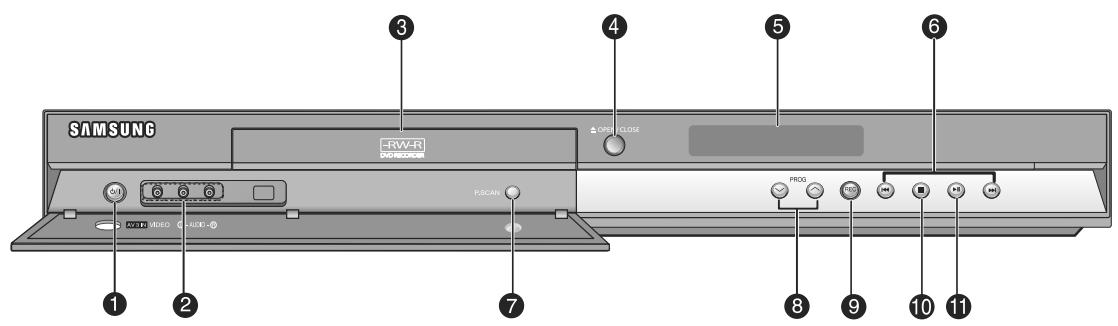 SAMSUNG AK68-01003B-00 - Façade (DVD-R129) - 1